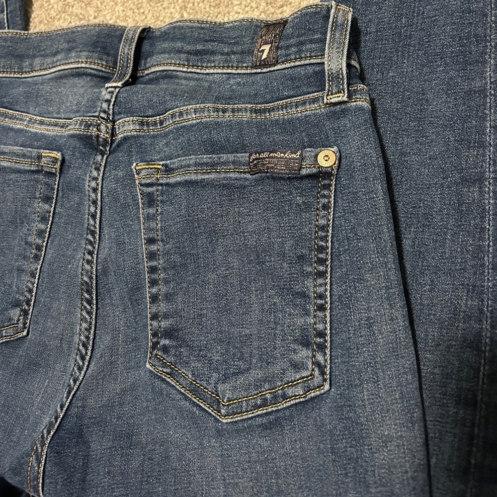 7 For All Mankind Gweneviere Ankle Size 24 - Picture 8 of 8